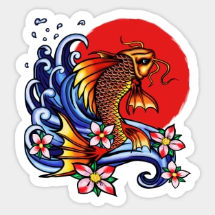 Koi Fish Sticker